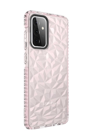 Zore Galaxy Uyumlu A72 Kılıf Msra Buzz Kapak - Siyah Siyah
