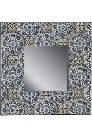 Pasabahce Kütahya Çini Karolu Ayna 30x30 Cm 30x30 Cm - 1 Adet Cok Renkli