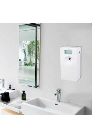 Hangfox Otomatik Zamanlayıcı Kokusu Saçan Makine - Banyo, Ktv, Otel İçin Koku Giderici Ve Hava Temizleyici Led Su Bazlı Aromatik Cihaz