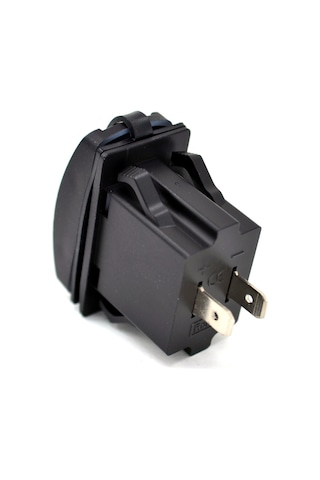 Usb Şarj Port Marine Kırmızı Işıklı Dikdörtgen 12v 24v