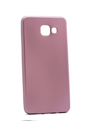 Samsung Galaxy Uyumlu A7 2016 Kılıf Esnek Yapılı İnce Slim Silikon Kapak Ryc/premier Rose
