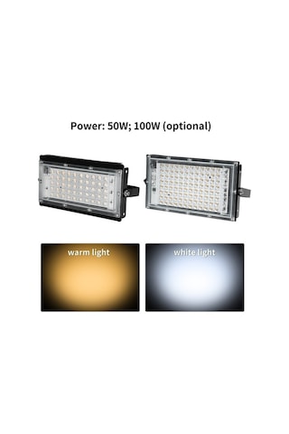 Trendooze Su Spot Oyun   Mekan Led'li Kapı Kablo Işıkları Ip65 İçin Güvenli Geçirmez Duvar Dış Braketi Bahçe Bağlantısı Aydınlatma Alanı Ac180-240v 96led'li 100w Nx