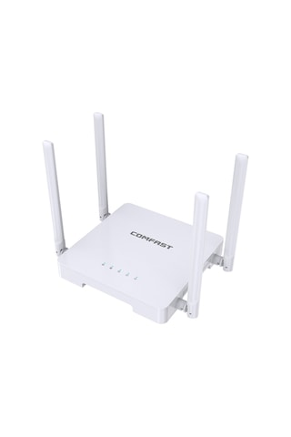 Sones Comfast Cf-n1 V2 300mbps Wıfı4 Kablosuz Yönlendirici, 1 Wan + 4 Lan Rj45 Portu, Ab Fişi