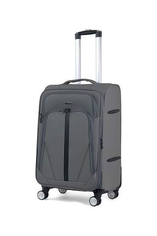 Reymond Luggage Luna Serisi Seyahat Valizi, Orta Boy Gri