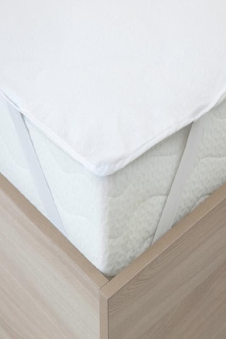 Extra Çift Kişilik Alez 160x200 Cm Sıvı Geçirmez Yatak Koruyucu Alez Köşe Lastikli Beyaz
