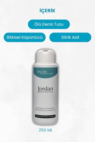 Stress Karşıtı Ölü Deniz Tuzu İçeren Rahatlatıcı Duş Jeli & Şampuan - 55173222 Diğer