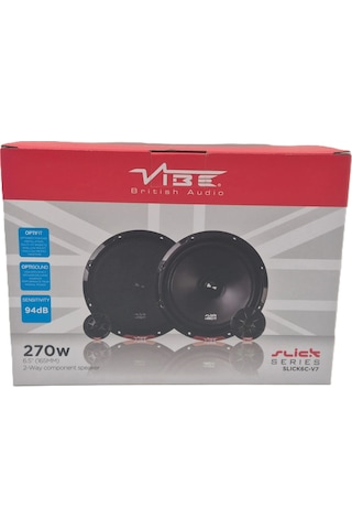 Vibe 16cm Component Hoparlör - Vibe Slick6c-v7 16cm Mid Takımı - Vibe Komponent Hoparlör Seti