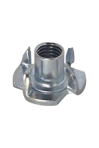 M8 Ağaç Somunu 8mm Tırnaklı Ahşap Çakma Somun -20 Adet 8 MM