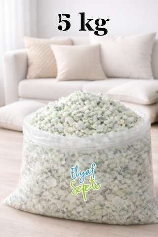 5 Kg Kırpıntı Sünger Yatak Ve Yastık Dolum Maddesi