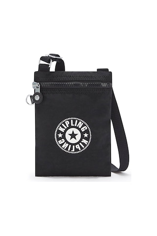 Kipling Kıplıng Afia Lite Küçük Boy Omuz Çantası Siyah Black Lıte Siyah