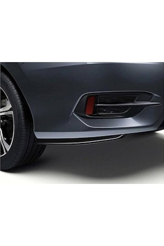 Civic Fc5 Uyumlu İthal Piano Black 2 Parça Arka Flap Takımı