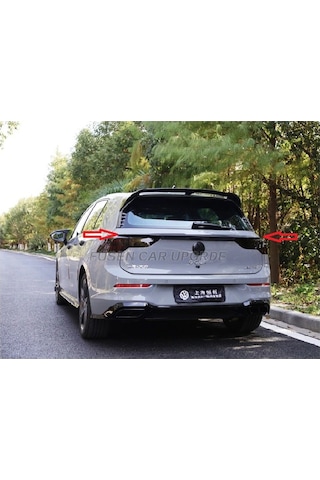 Volkswagen Golf 8 Uyumlu Middle Spoiler İthal Piano Black Spoiler