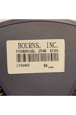 Sdr1005-102kl 1uh 5a 12.7x10x5 Bobin 7 Adet