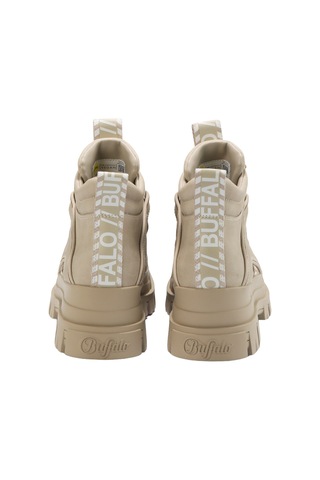 Oxford Klasik Kadın 1622064 Buffalo Aspha Nc Mıd - Vegan Nubuck - Beige Bej