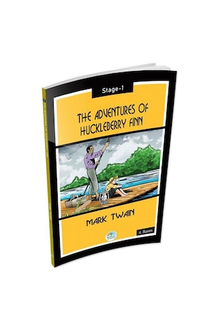 The Adventures of Huckleberry Finn-Stage 1 - Mark Twain - Mavi Çatı Yayınları