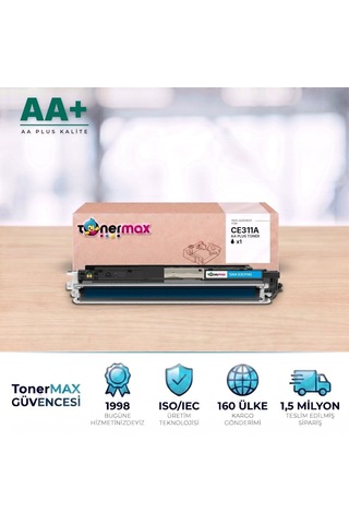 Hp 126a Ce311a Mavi Uyumlu Toner Aa Plus / Laserjet Pro Cp1025 / M175 / M275