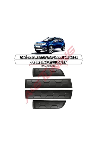 Dacia Duster Kapı Koruma Off Road 2010-2017 Arası 4 Parça