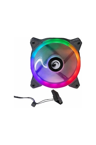 Zoko 12Cm 120Mm Rainbow Led Fan