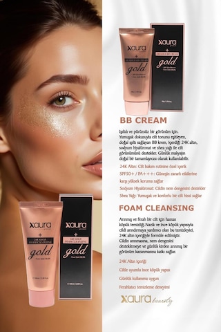 Xaura Global 24k Gold Bb Spf50+ Cream 50 G Diğer