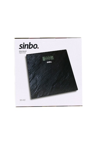 Sinbo Sbs-4452 Banyo Baskül Terazi Tartı 28x28cm 180kg/50gr Pilli Dijital Lcd Ekran Diğer