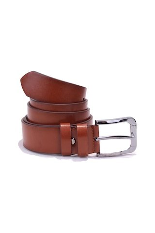 Dagoster DMK26-355 Taba 4 CM Suni Deri Erkek Kemer Taba