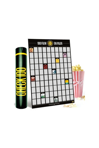 Check100 Özel Seri Kazıkazan 100 Film Posteri Sku: Smgstkd966d91a5f