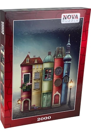 Nova 2000 Parça Fantastik Kitaplar Puzzle