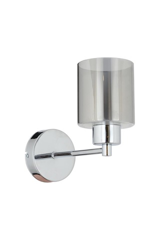 Goldie Krom Kaplama Duvar Lambası Yatak Odası-Yatak Başı-Banyo İç Krom