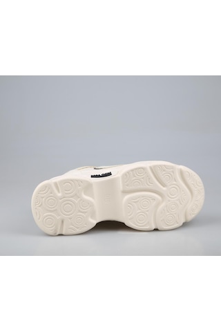 Guja 24k302 Dolgu Topuk Bej Kadın Sneakers Bej