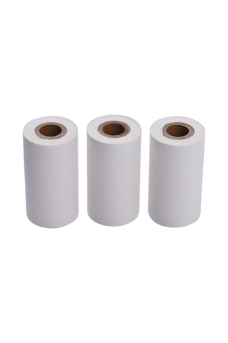 Shineyee Termal Kağıt Rulo 3 Adet/ Kutuda, 57x30mm, 5 Yıllık Muhafaza, Bpa'sız, Beyaz, 3.5m Uzunluk