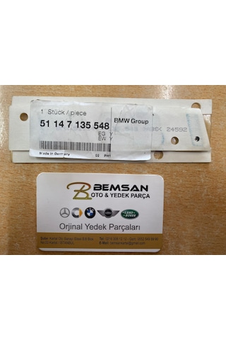 BMW E81 E87 E88 F20 118İ BAGAJ YAZISI  51147135548.