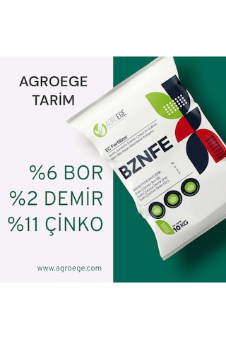 Agreoge Bznfe % 6 Bor % 2 Demir %11 Çinko 10 Kg 10 KG