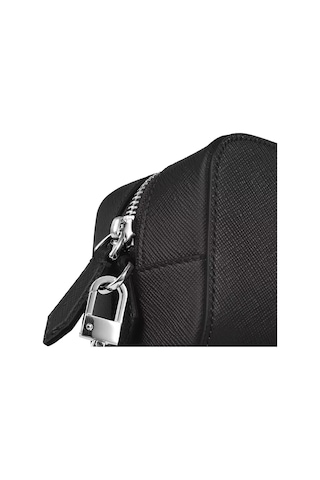 Montblanc Sartorial Deri Küçük Boy Bakım Çantası 221572 Siyah