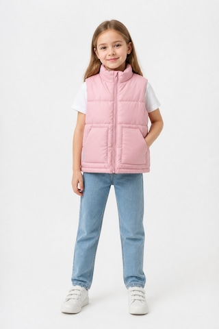 Eray Alp Kids Kız Çocuk Pembe Şişme Yelek Günlük Rahat Kombin