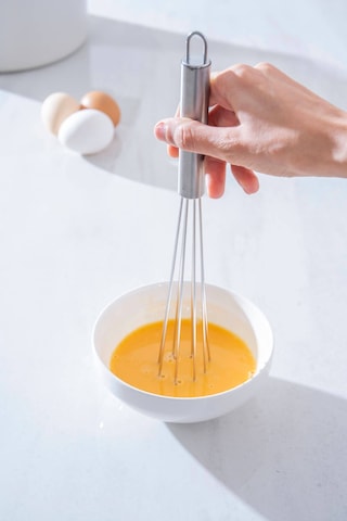 Evero Top Uçlu Çelik Çırpıcı - 30 Cm Inox