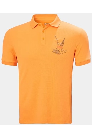 Helly Hansen Hp Race Erkek Polo Tişört Turuncu Hha.34416.325 001