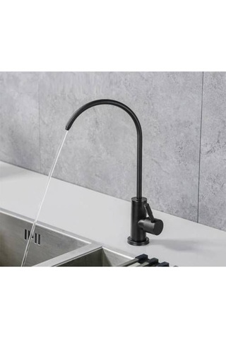 Sardıcı Siyah Arıtma Suyu Musluğu Krom