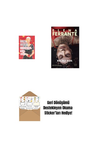 Yetişkinlerin Yalan Hayatı + Belalı Aşk + Okuma Sticker'ları