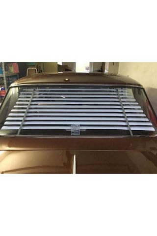 Üniversal Jaluzi Perde Beyaz Kırmızı Krem