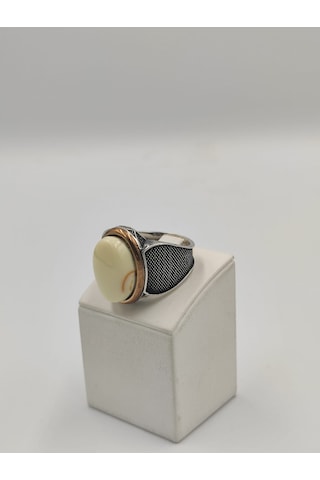 Bilardo Topu Yan Kolları Mikro İşçilikli 925 Ayar Gümüş Erkek 24