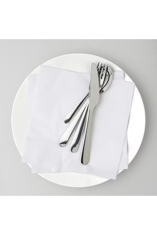 IKEA Fantastisk 100 Adet Peçete 40x40 cm - Beyaz