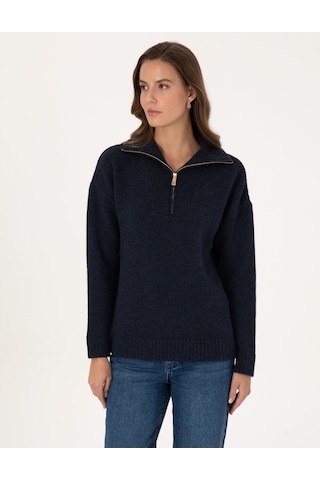 Pierre Cardin Kadın Lacivert Kazak /triko 50316329-vr033 Lacivert