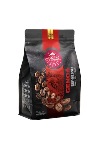 Anisah Genoa Espresso Çekirdek Kahve 1 KG Anisah Genoa Espresso Çekirdek Kahve 1 KG
