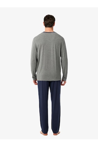 Blackspade Erkek Pijama Takımı 41044 - Gri Melanj