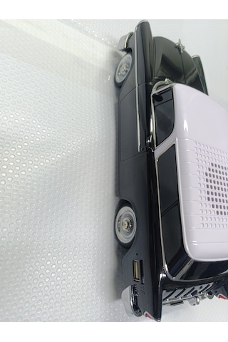 Ws-1955 Ledli Araba Usb-tf-fm Radyo Bluetooth Hoparlör - Siyah- Tek Ebat