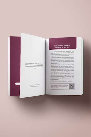 1 Yıllık Kaza Namazı Defterim - Bordo Çok Renkli