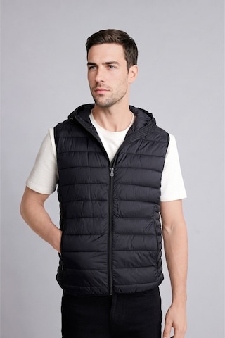 Defacto Su İtici Slim Fit Kapüşonlu Yelek N4652az26aubk27 Siyah-bk27
