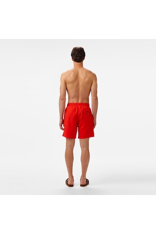 Nautica Erkek Kırmızı Regular Fit Deniz Şortu 026 T55001t Kırmızı