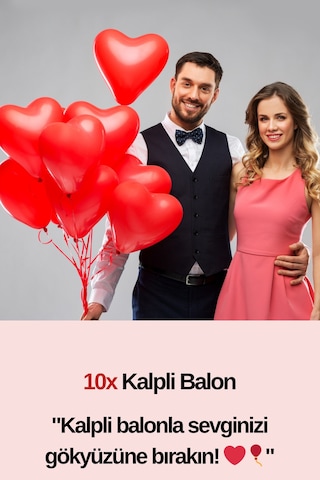 Kırmızı Seni Seviyorum Banner Kalpli Balon Mum Gül Ve Kalpli Mum Sevgililer Günü Özel Gün Yıl Dönümü Kırmızııı