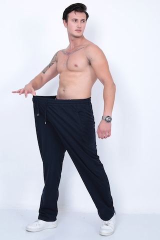 Lukitus Erkek Büyük Beden Eşofman Altı Lacivert